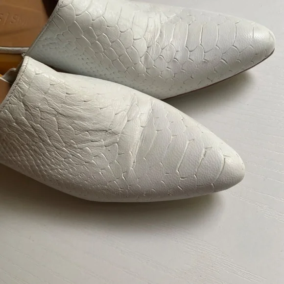 JAMES | SMITH James Smith WHITE PYTHON  mules clogs - Picture 3 of 8